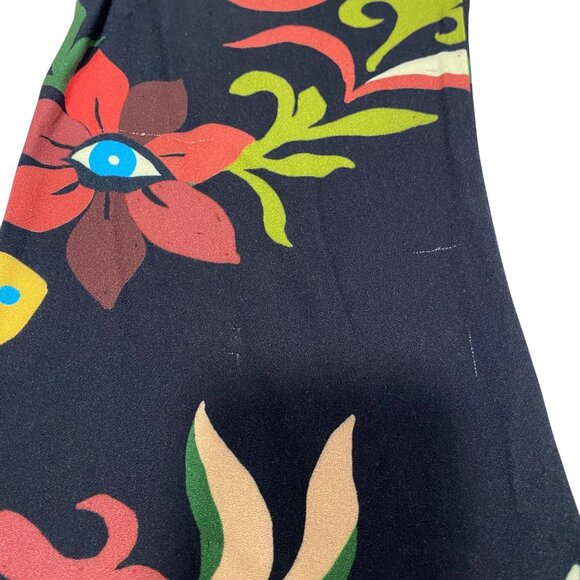 Farm Rio Calla Flare Retro Floral Pants‎ Size S - Picture 7 of 14